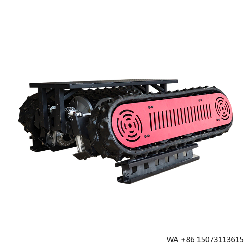 Tracked Robot Chassis - Unterwasser-IP68-Kabelaufwickler-Robotergestell, Ausgestattet für Große Pipeline-Crawler-Plattformen
