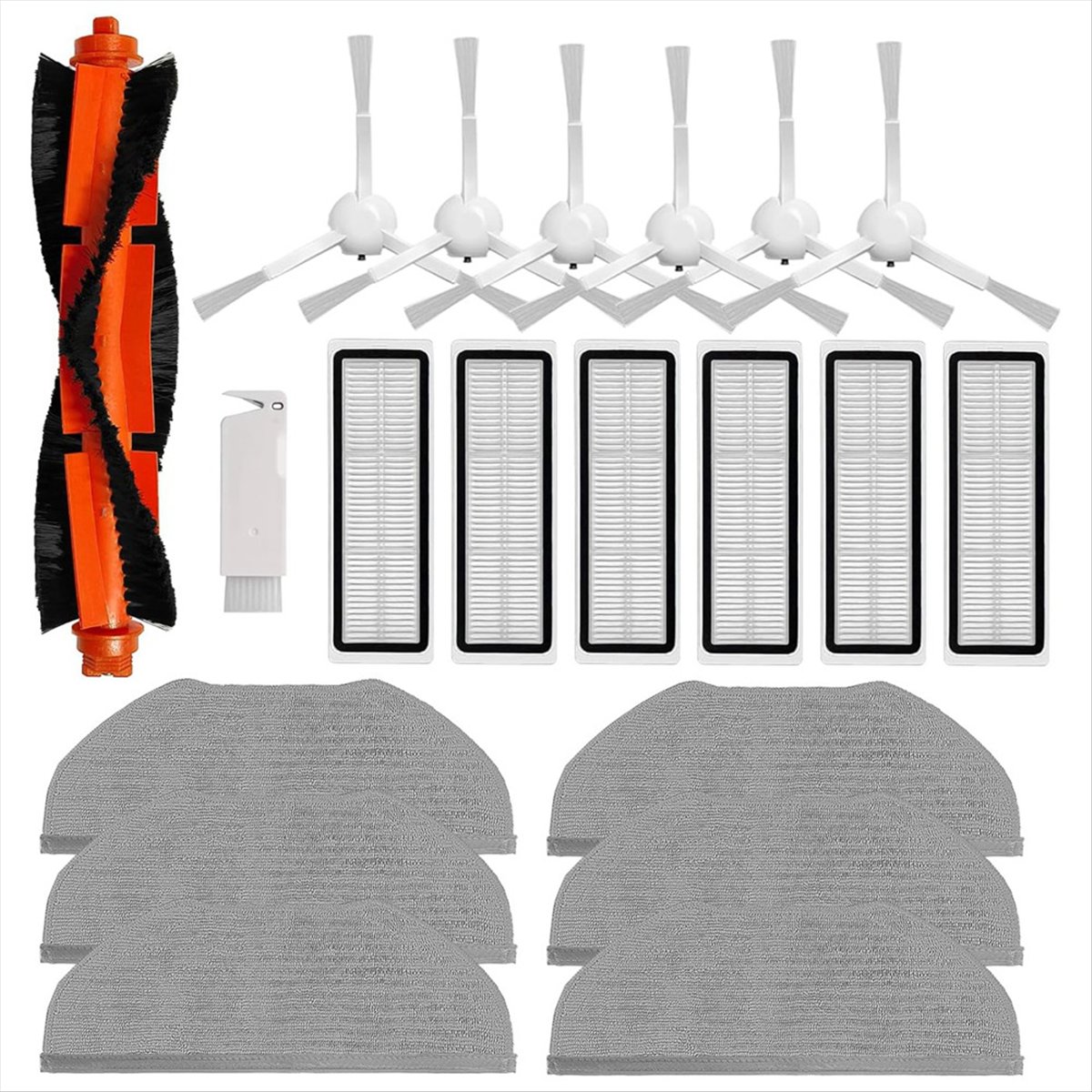 Robot Kit - YDSC Ersatz-Zubehörset für Xiaomi Roboterstaubsauger S40C,