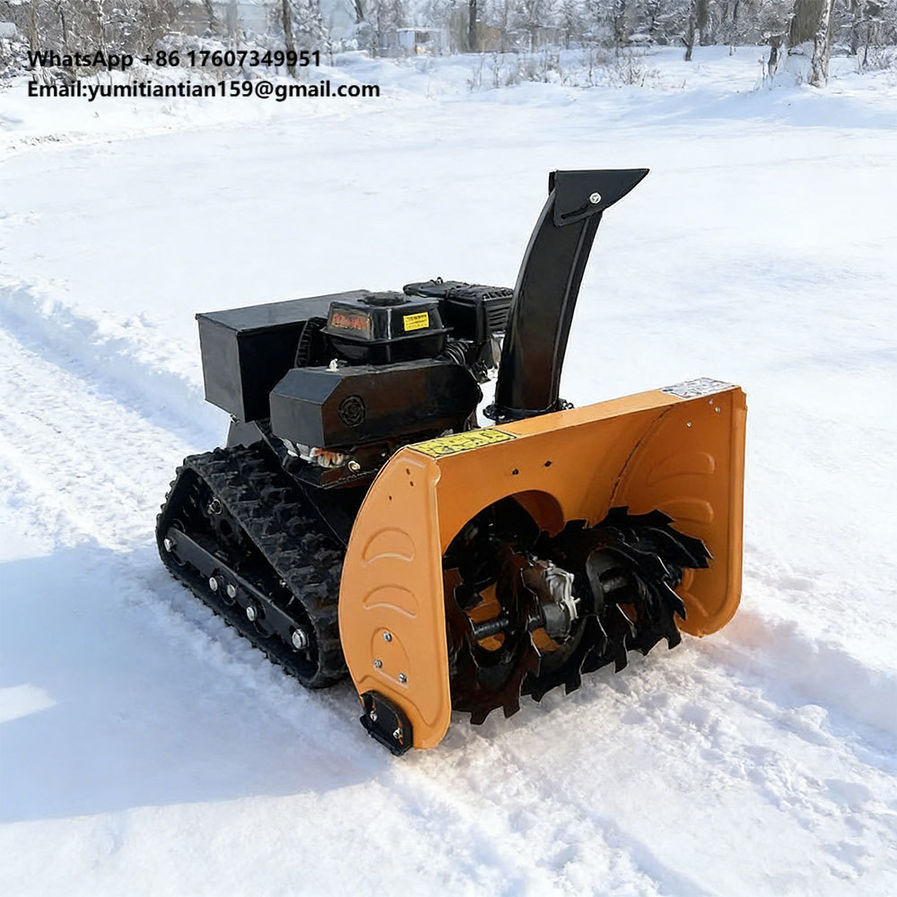 Robot Track - Woer selbstfahrender Schneefräse mit Fernbedienung, kabellos,