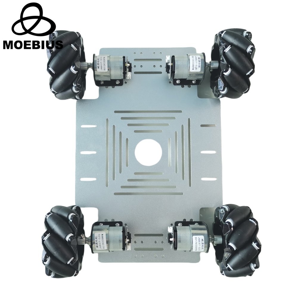 Robot Arm Kit - MOEBIUS 26KG Last 4WD Mecanum-Rad Roboter-Auto-Kit