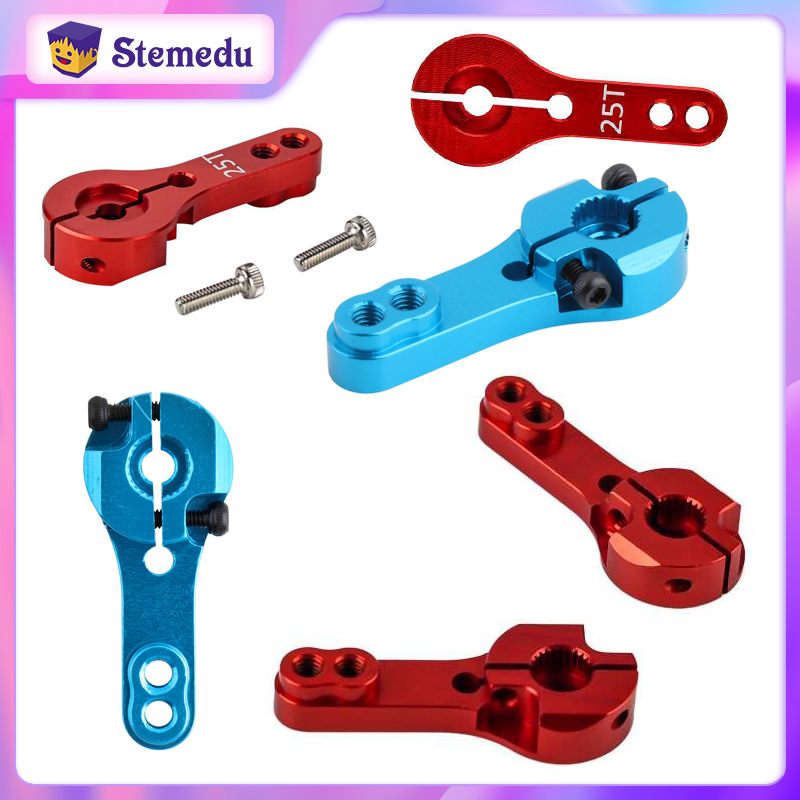 Robot Arm Metal - 1PCS/2PCS/4PCS Rot/Blau 25T Standard Aluminium Servo