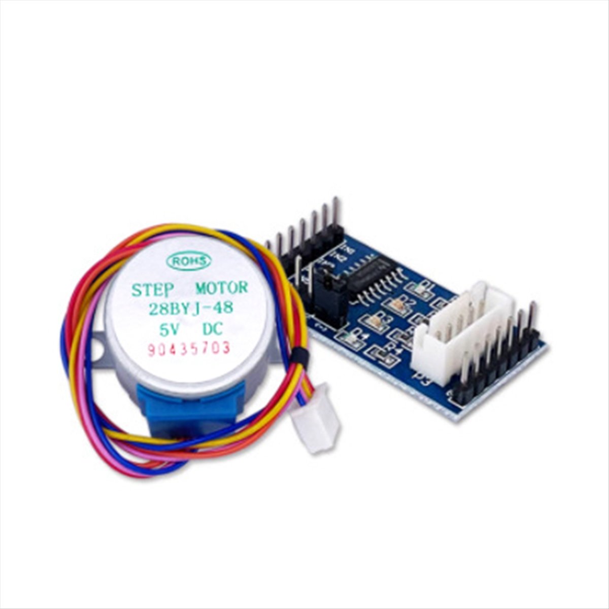 28Byj-48 - 【Motorteile】 28BYJ-48 Getriebemotor, Schrittmotor, DC 5