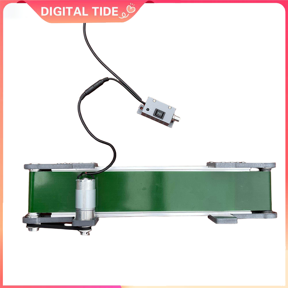 Line Follower Robot - Desktop-Förderband, 10 x 100 cm, Geschwindigkeitsmotor,