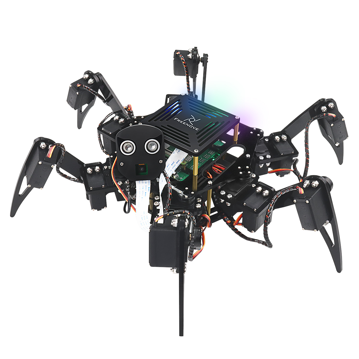 Line Follower Robot - Freenove Big Hexapod Robot Kit für