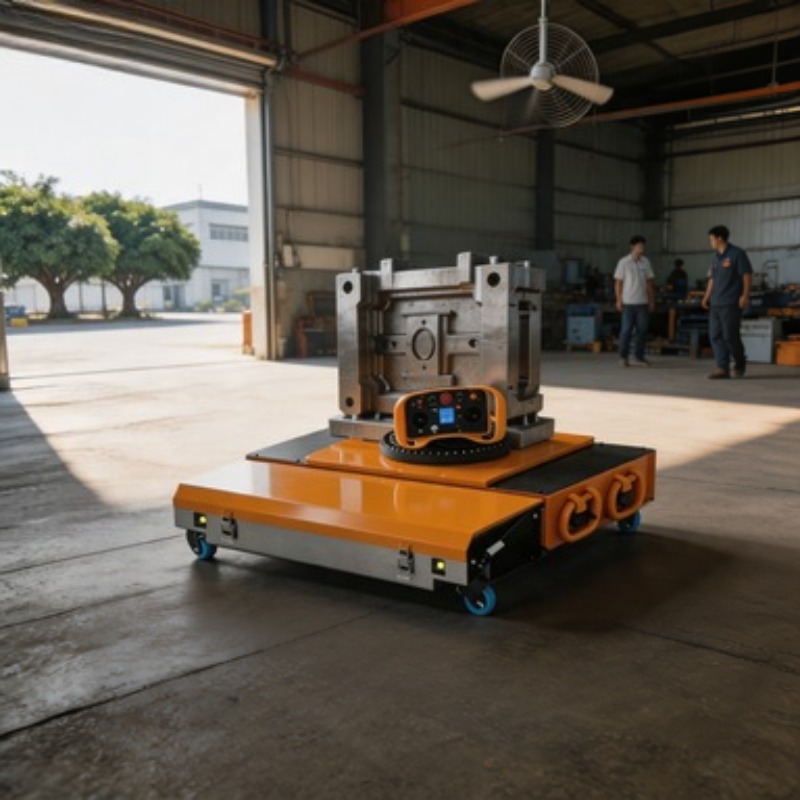 Omni Wheel - Ferngesteuerter Elektrischer Tanktransporter 25T mit Omni-Rädern