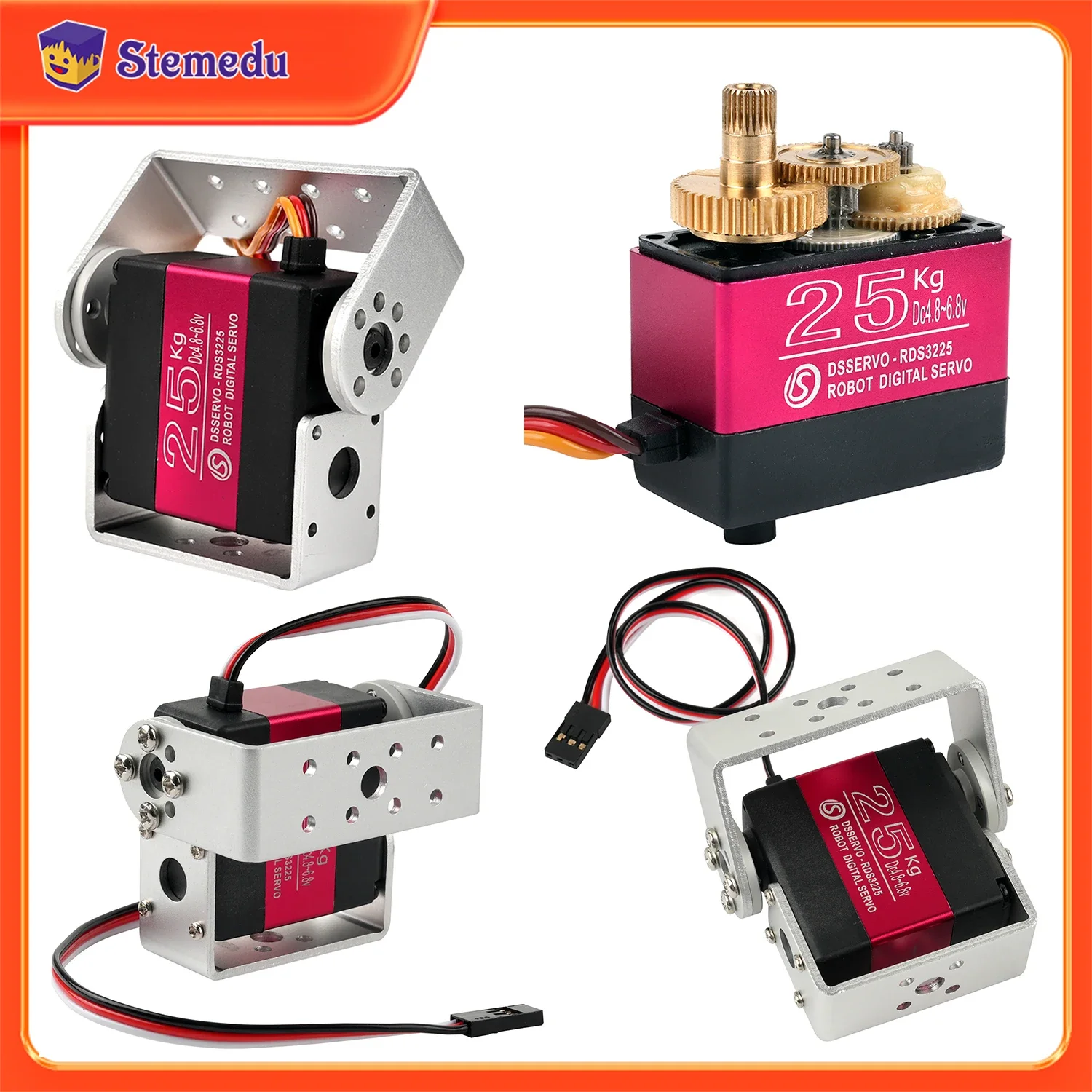Robot Arm Metal - 25 kg Roboter Digital Servo High