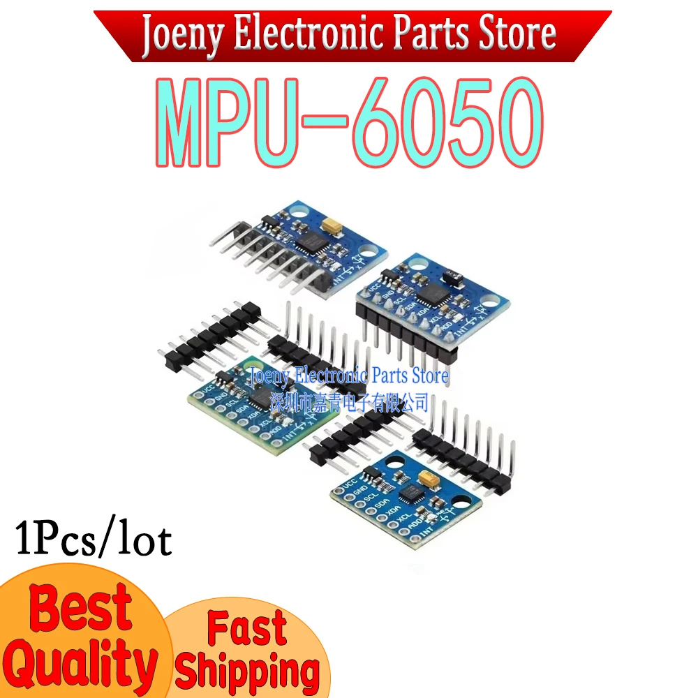 Accelerometer Mpu6050 - GY-521 MPU6050 Modul 3D-Winkel 6DOF Dreiachsiger