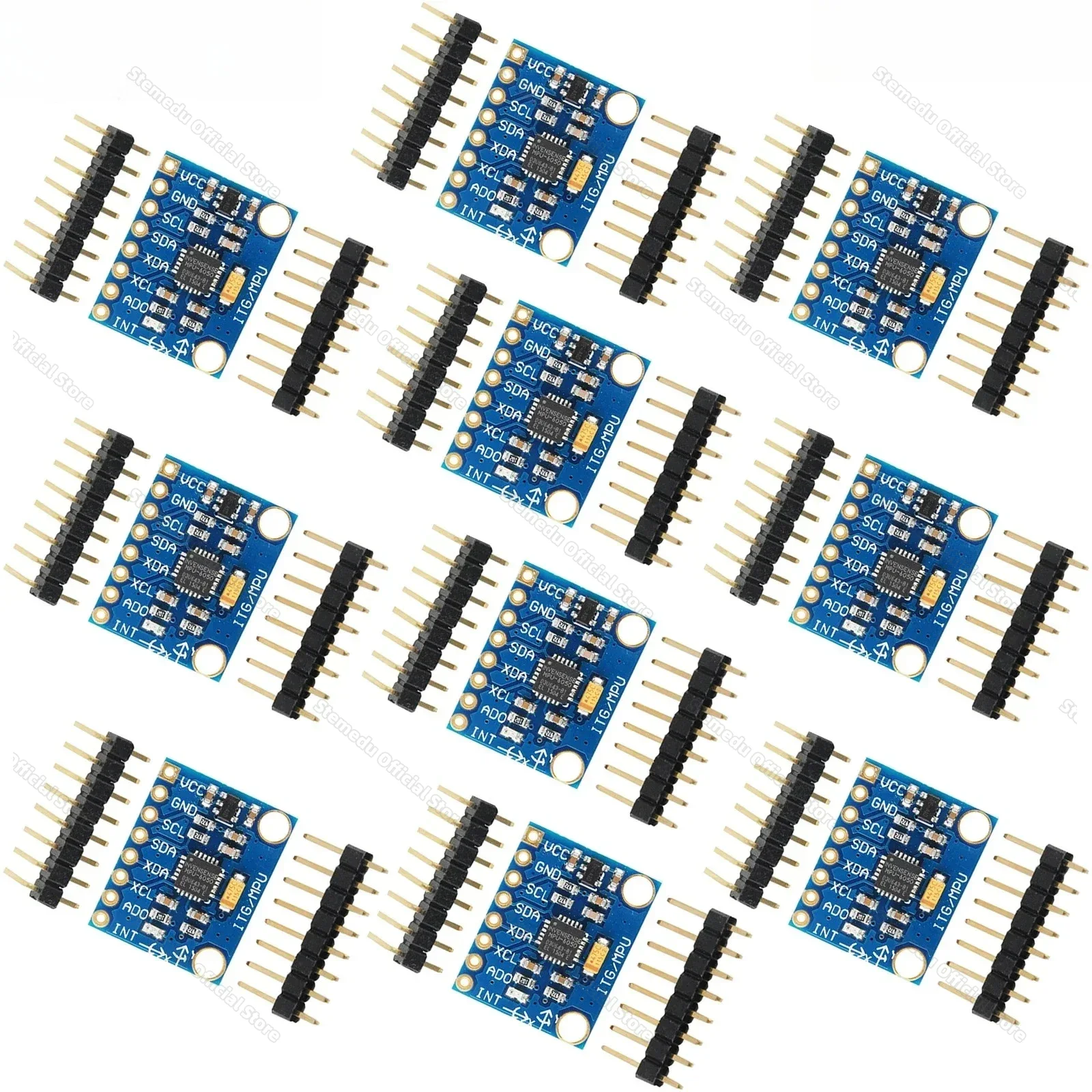 Accelerometer Mpu6050 - GY-521 MPU-6050 3-Achsen-Gyroskop-Sensormodul Baustein MPU6050 3-Achsen-Beschleunigungsmesser-Platine