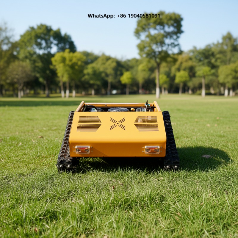 Robot Track - Ferngesteuerter Kompakt-Roboter-Mäher für den landwirtschaftlichen Einsatz