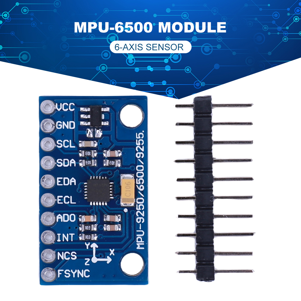 MPU6500 6-Achsen-Gyroskop-Besc – Accelerometer Mpu6050 Bewertung und Preis