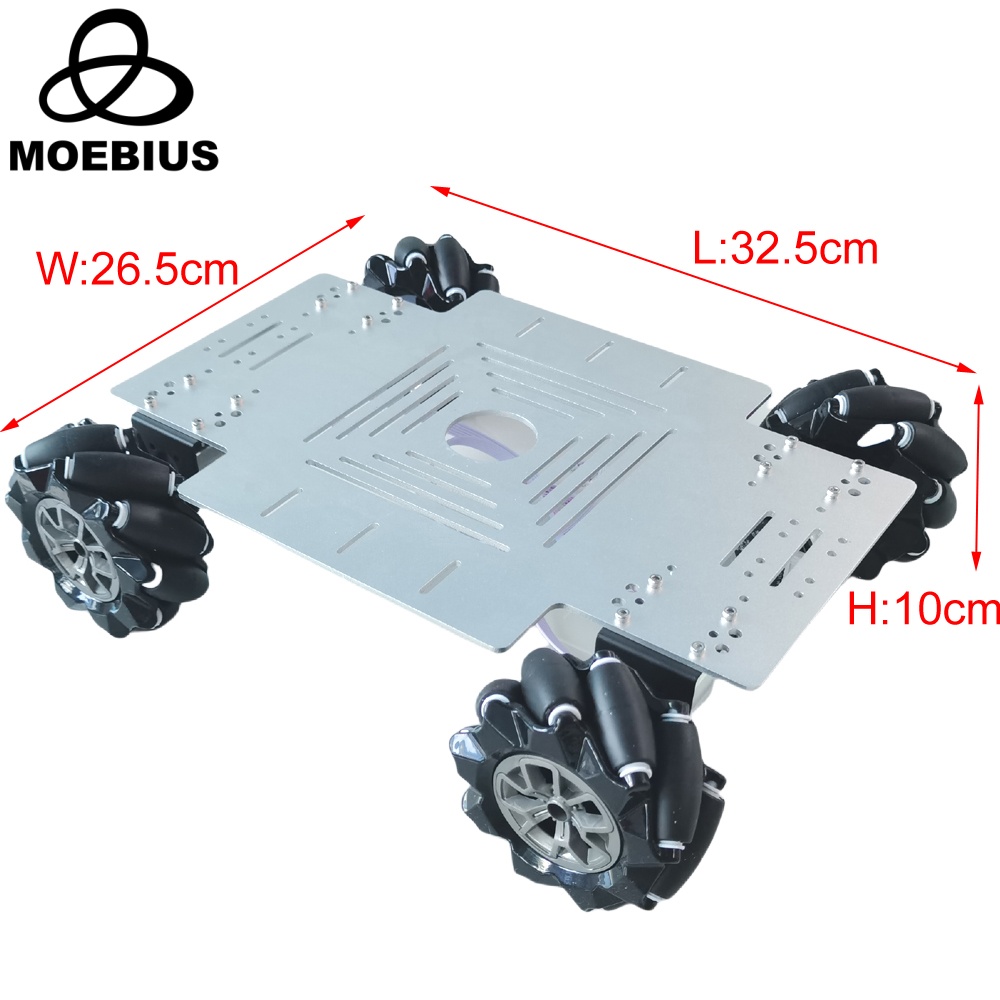 MOEBIUS 26KG Last 4WD Mecanum- – Robot Arm Kit Bewertung und Preis