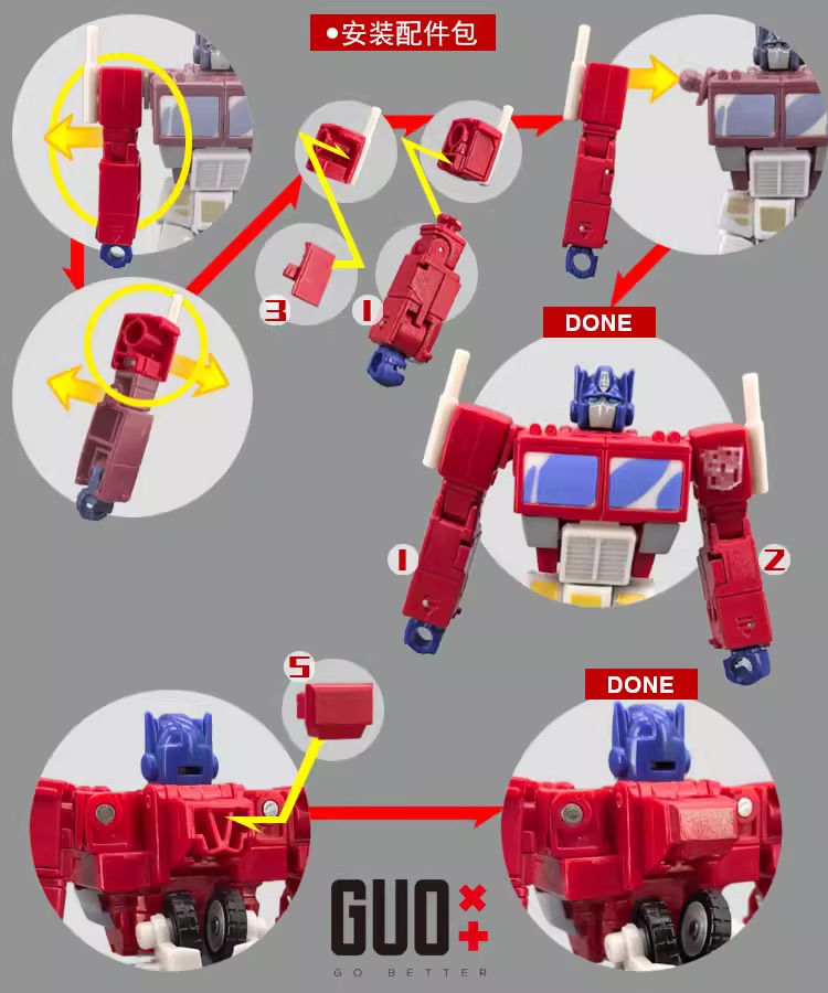 SS Devastator Optimus Prime Ar – Robot Arm Kit Bewertung und Preis
