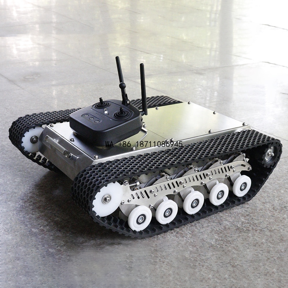 Gummiketten-Roboter-Chassis-Pl – Tracked Robot Chassis Bewertung und Preis