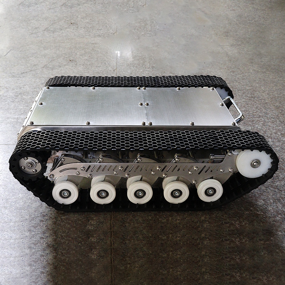 Gummiketten-Roboter-Chassis-Pl – Tracked Robot Chassis Bewertung und Preis
