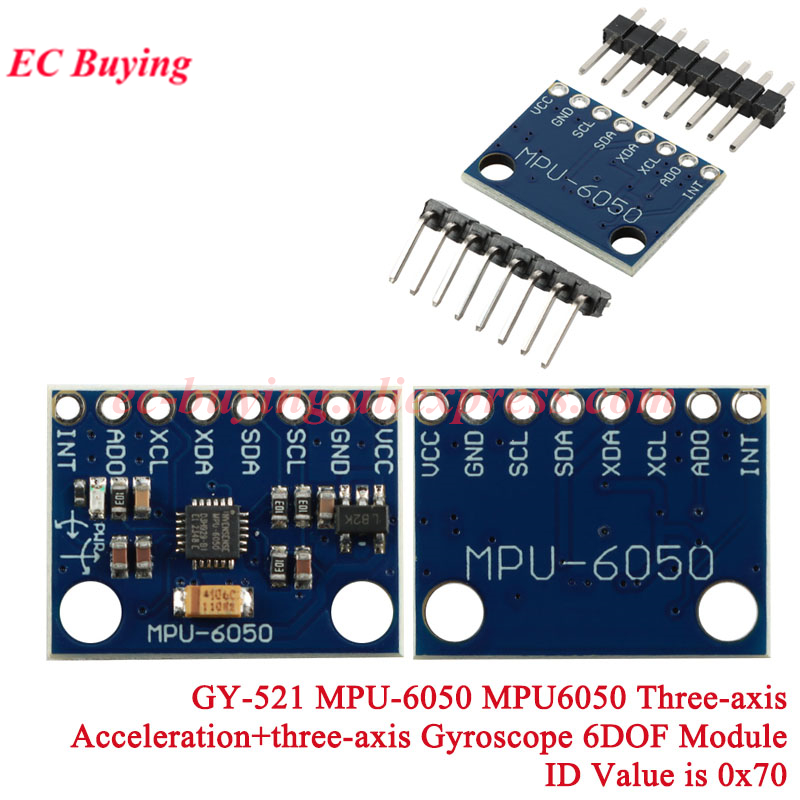 1-10Pcs GY-521 MPU-6050 MPU605 – Accelerometer Mpu6050 Bewertung und Preis