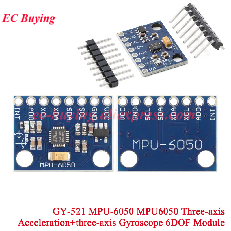 1-10Pcs GY-521 MPU-6050 MPU605 – Accelerometer Mpu6050 Bewertung und Preis