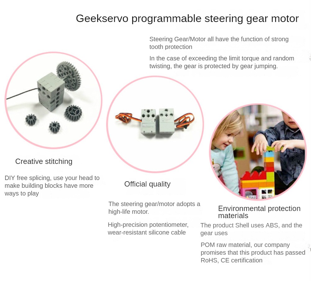 1/2/4 Stück 2KG Geek Servo 360 – Microbit Bewertung und Preis
