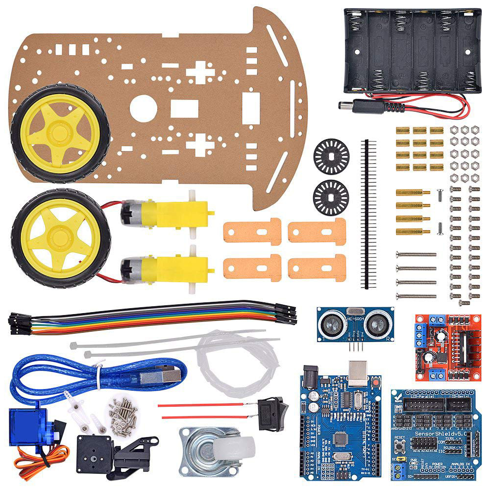 Modulares Roboter-Auto-Chassis – Line Follower Robot Bewertung und Preis