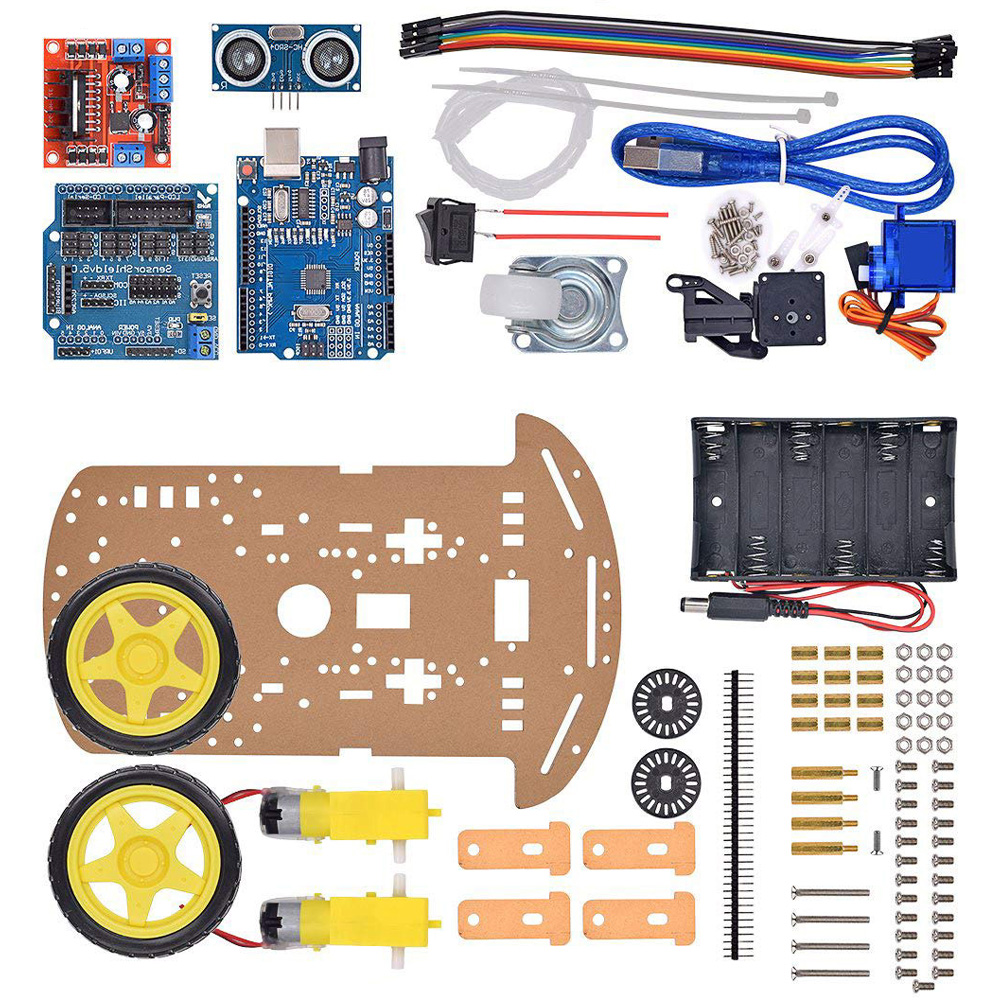 Modulares Roboter-Auto-Chassis – Line Follower Robot Bewertung und Preis