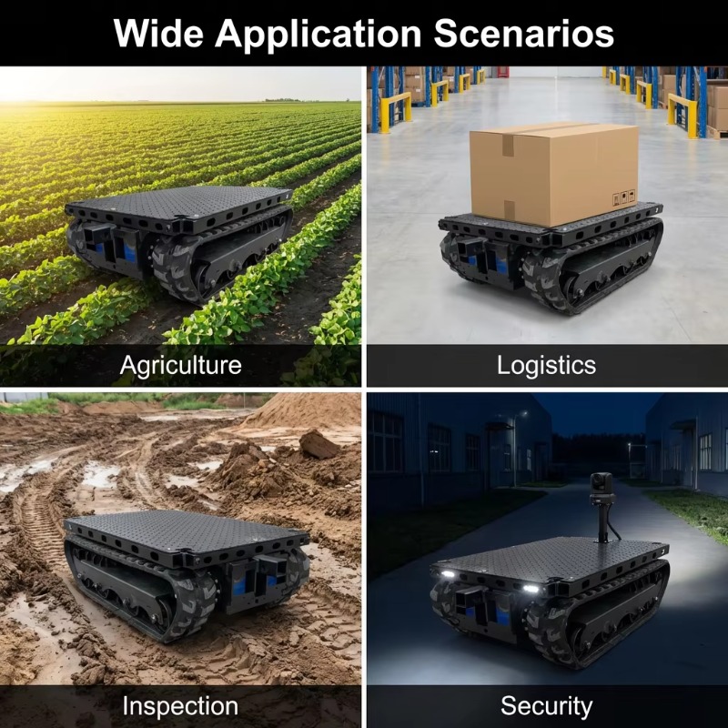 Schwerlast-Raupenfahrwerk mit  – Tracked Robot Chassis Bewertung und Preis