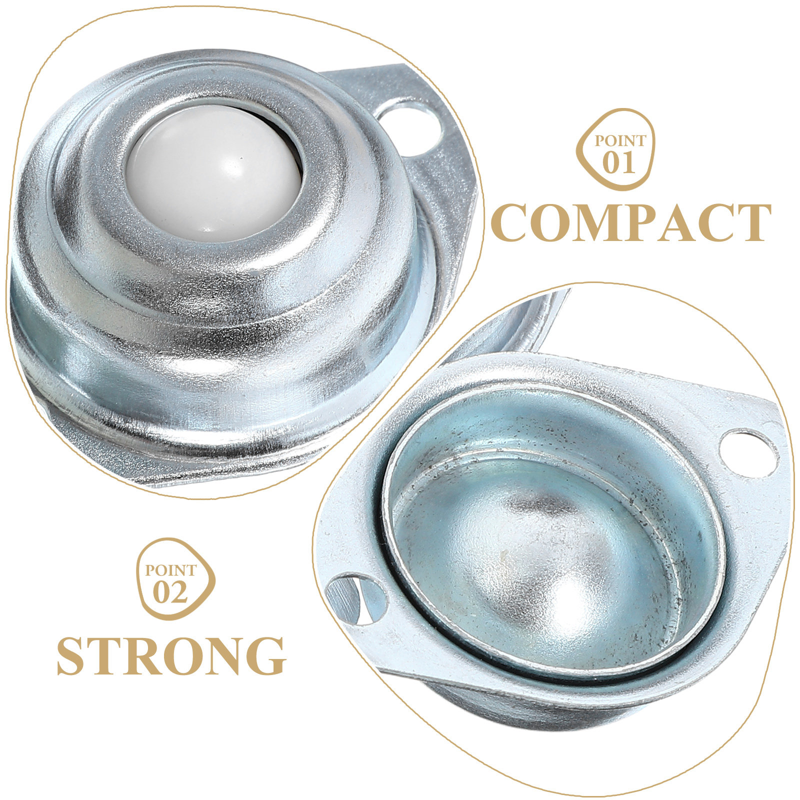 12 Stück Nylon-Kugelrollen mit – Caster Wheel Bewertung und Preis