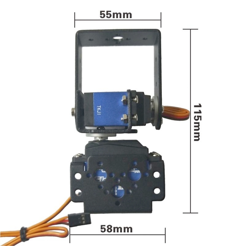 2 dof Roboter Pan und Tilt Ser – Robot Arm Kit Bewertung und Preis
