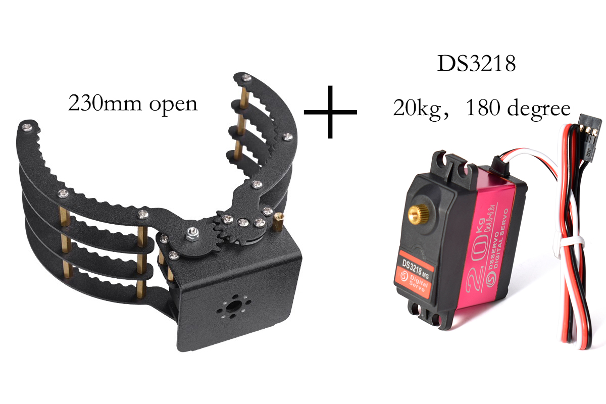 230-mm-Öffnungs-Mechanische Gr – Robot Arm Kit Bewertung und Preis